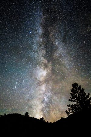 Shooting Star at RMNP