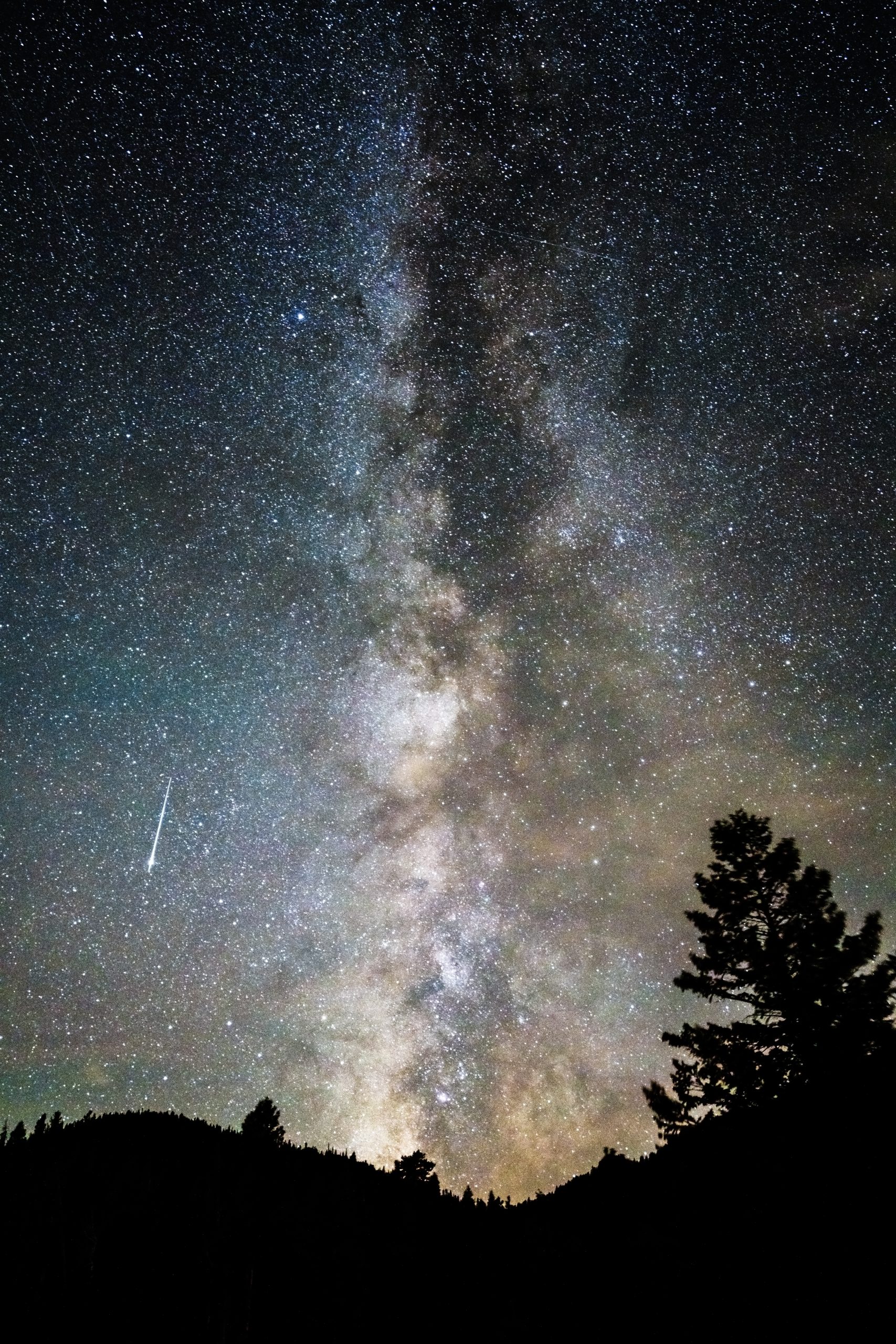 Shooting Star at RMNP